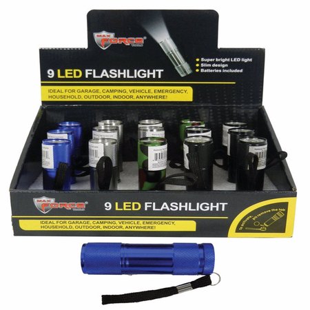 DIAMOND VISIONS Max Force Assorted LED Flashlight AAA Battery FL-9LE